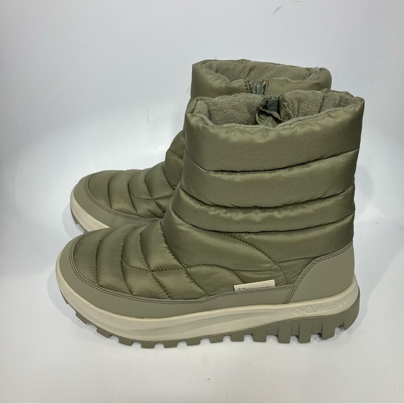 Columbia snow trot mid snow boots insulated puffer boots size 10 - Picture 4 of 8